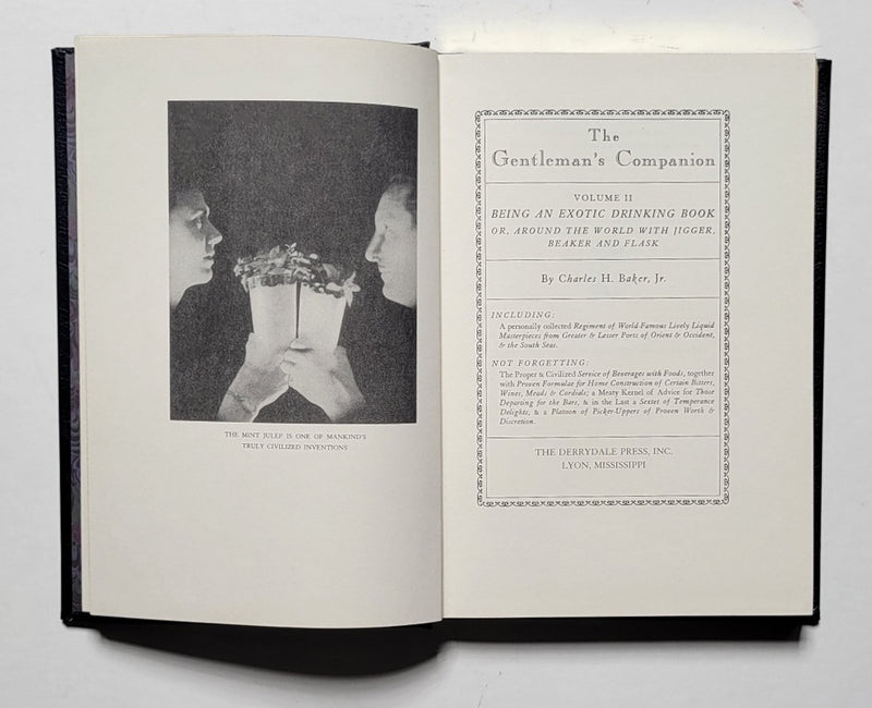 The Gentleman's Companion: Exotic Cookery and Drinking Books