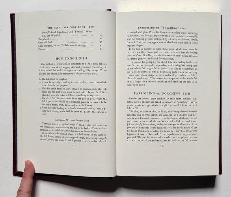 The Derrydale Cook Book of Fish and Game Volume I and Volume II