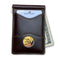 Dark Brown Money Clip/Wallet (USA Medallion)