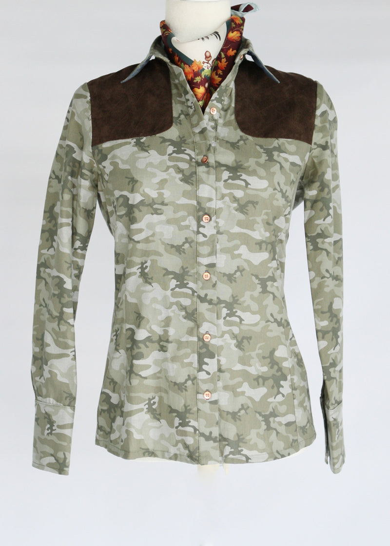 McKenna Quinn Piper Camo Long Sleeve Shirt
