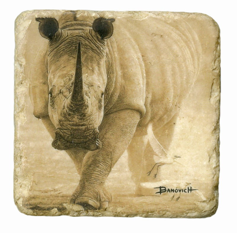 Italian Big Five Marble Coasters - Sporting Classics Store