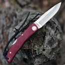 Castillo Listo - Chili Red Micarta