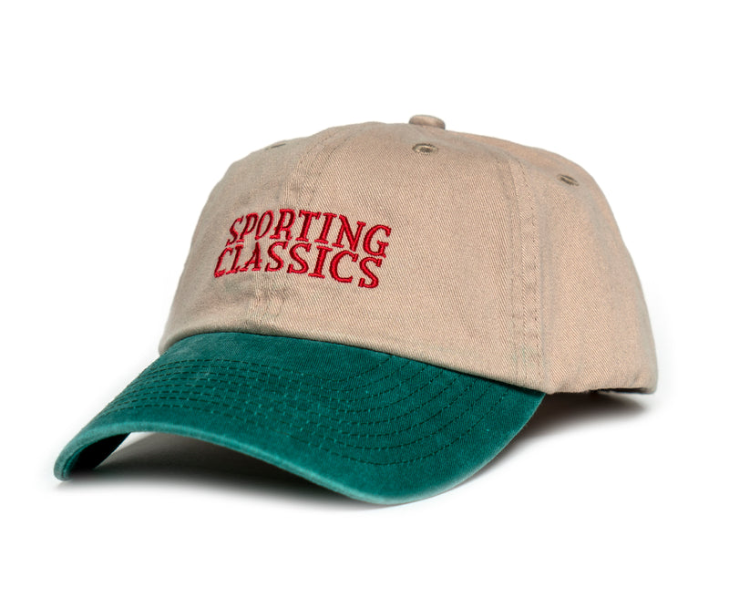 Sporting Classics Cotton Cap - Khaki/Green
