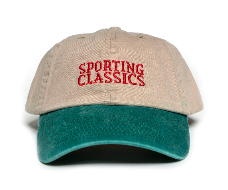 Sporting Classics Cotton Cap - Khaki/Green