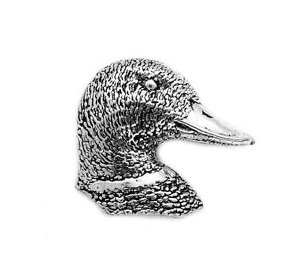 Duck Head Pewter Pin - Sporting Classics Store