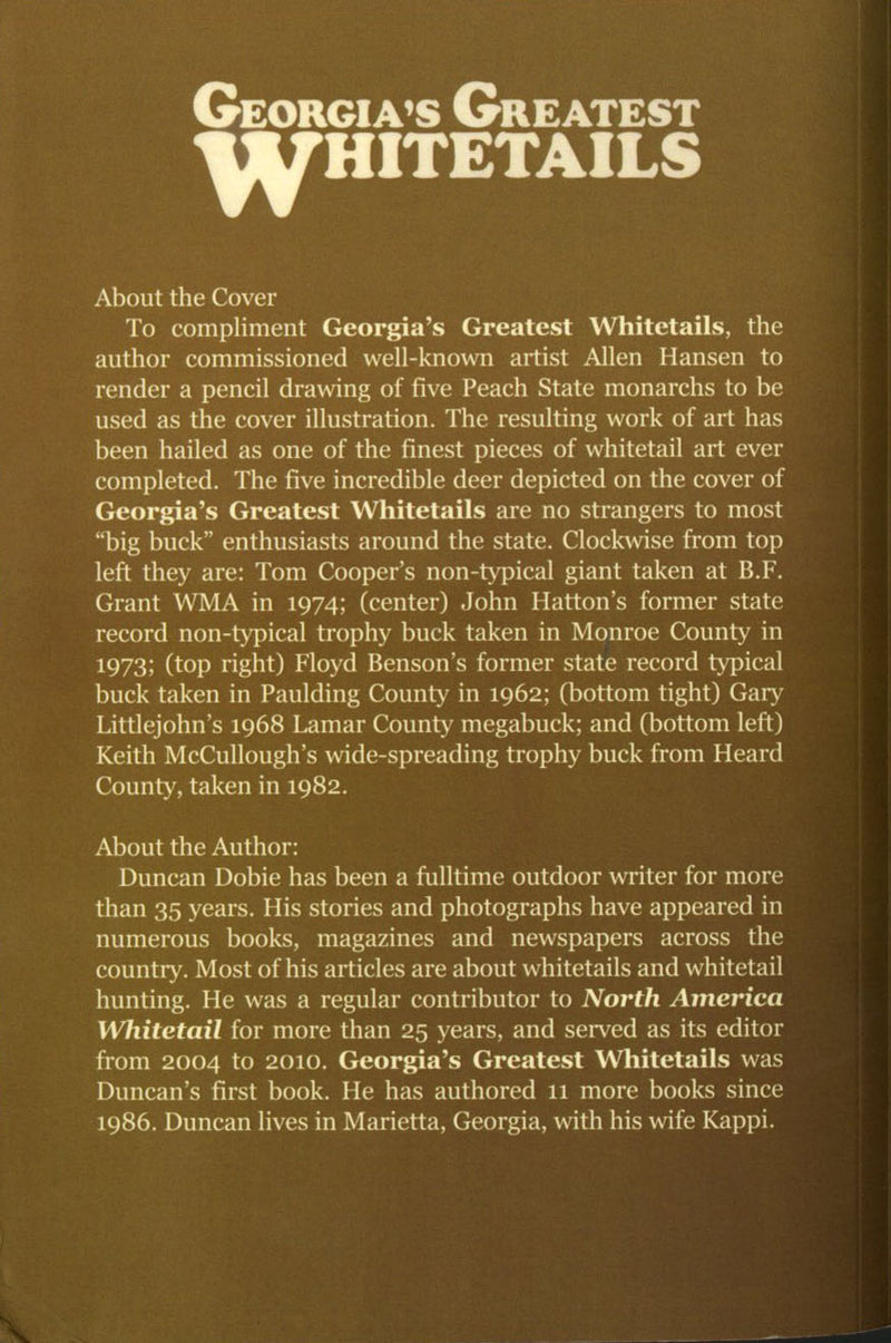 Georgia's Greatest Whitetails