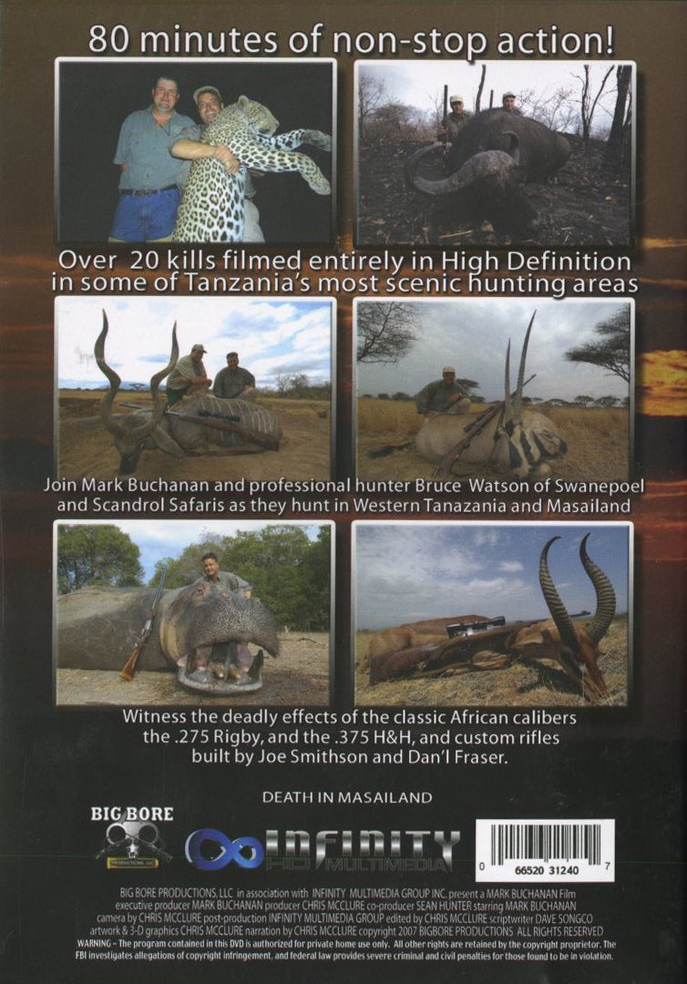 Death in Masailand DVD
