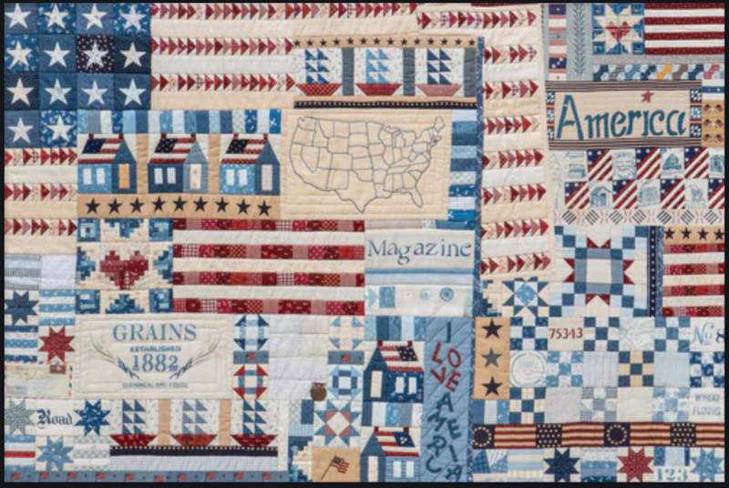 Thank You America Quilt 1000 Piece Jigsaw Puzzle