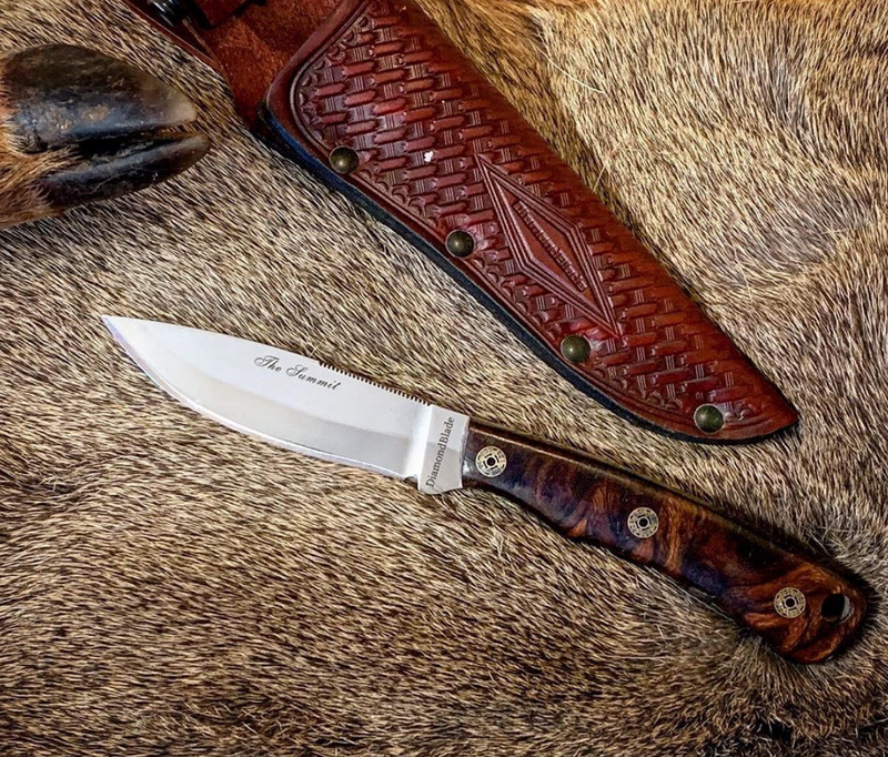 Desert Ironwood Knife Scales For Sale, Indy Hammered Knives