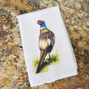 Pheasant Waffle Towel