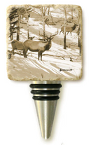 Banovich Wine Stoppers: Elk Collection