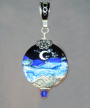 Starry Night Seascape Pendant