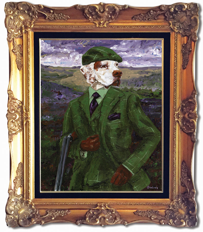 Sporting Gentleman Series: English Pointer Print
