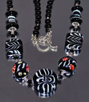 Handmade Tribal Tiles Glass Necklace - Sporting Classics Store