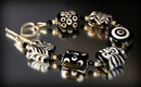 Tribal Tiles - Black and White Bracelet - Sporting Classics Store