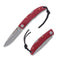 Castillo Listo - Chili Red Micarta