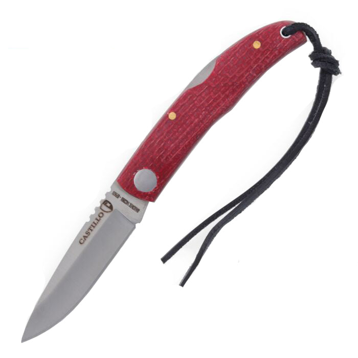 Castillo Listo - Chili Red Micarta