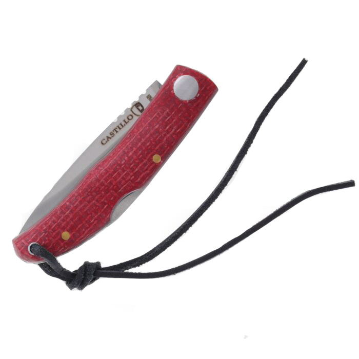 Castillo Listo - Chili Red Micarta