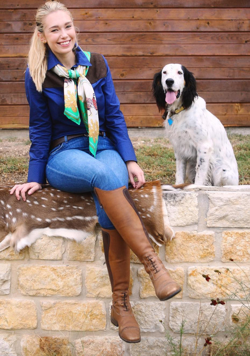 McKenna Quinn Honoring the Point Silk Scarf
