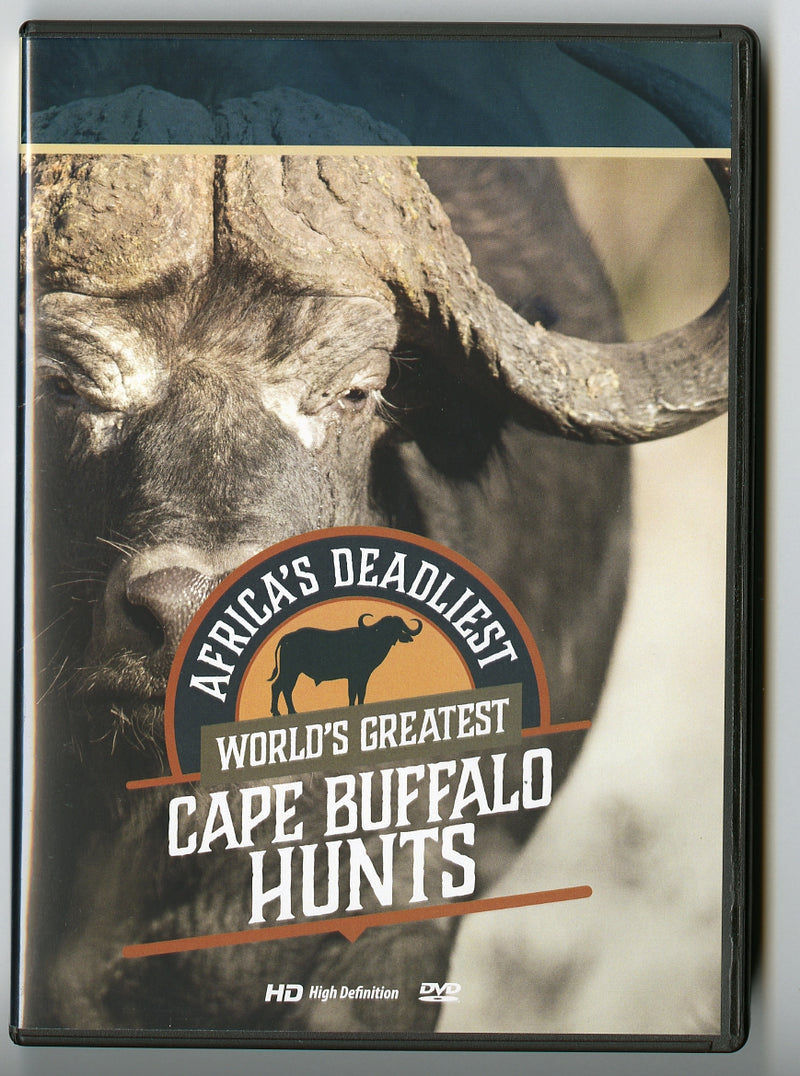 Africa’s Deadliest: World’s Greatest Cape Buffalo Hunts DVD - Sporting Classics Store