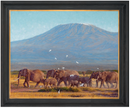 Near the Slopes of Kilimanjaro By John Banovich