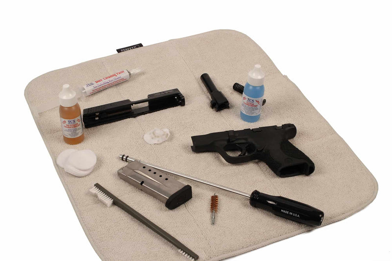 Padded Handgun Cleaning Mat